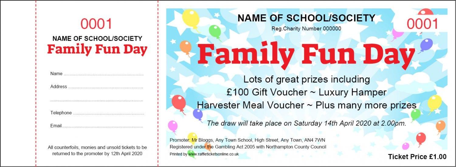 Colour_Fun_Day_2020 Fundraising Raffle Tickets - Raffle Ticket Printers - Draw Tickets