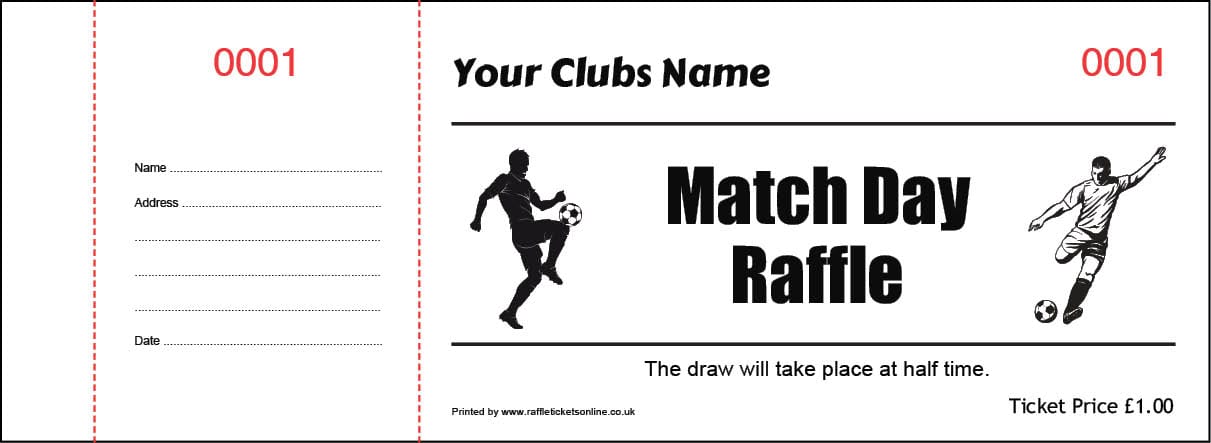 Raffle Tickets – Match Day