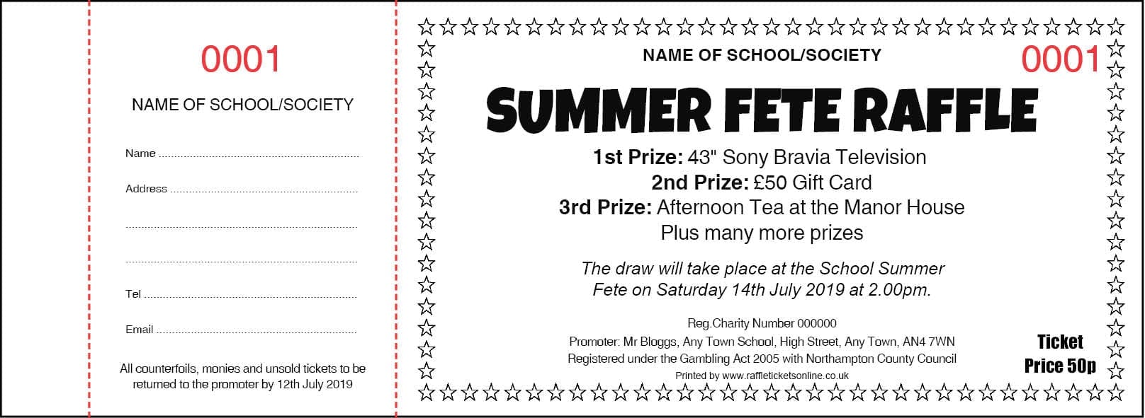 Summer Fete Raffle