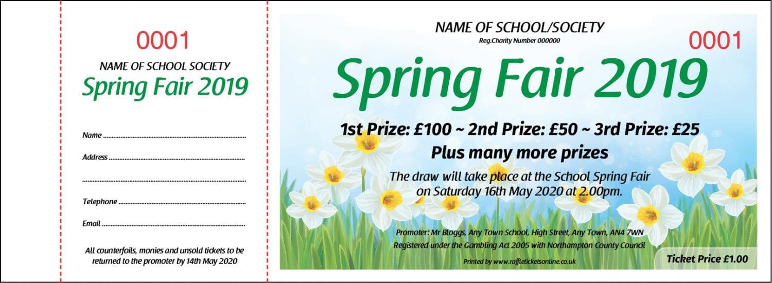 Spring Raffle Tickets