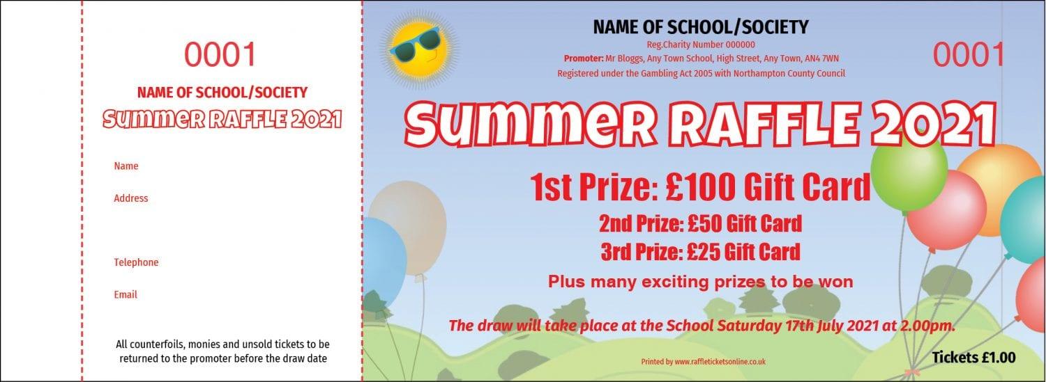 colour summer raffle 2021 use