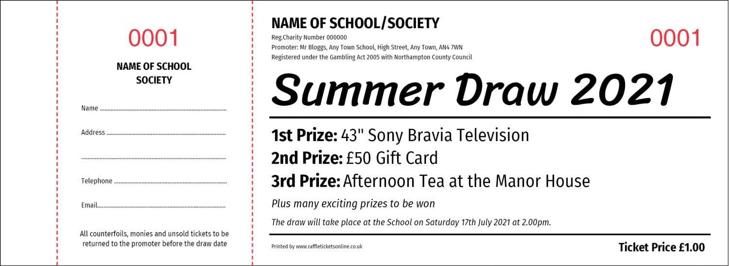 summer fayre draw