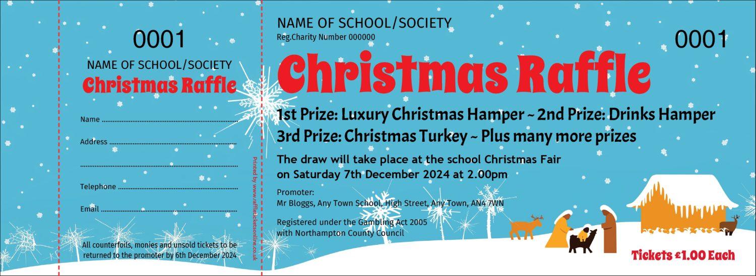 Christmas Raffle Tickets